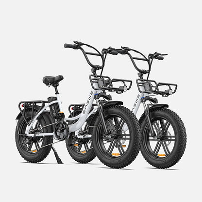 ENGWE L20 140KM Long-Range Step-thru Electric Fat Tire Bicycle