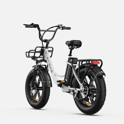 ENGWE L20 140KM Long-Range Step-thru Electric Fat Tire Bicycle