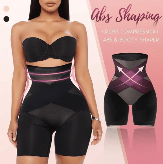 New Cross Compression Abs & Booty High Waisted Shaper (BUY 2 FREE SHIPPING)